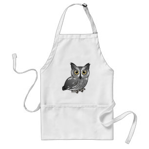 Western Screech Owl Standard Apron