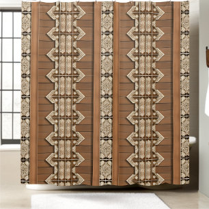 Western Shower Curtains Style 4