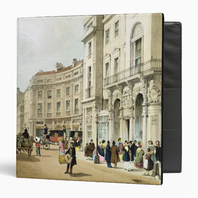 Western side of John Nash's extended Regent Circus Binder (Front/Inside)