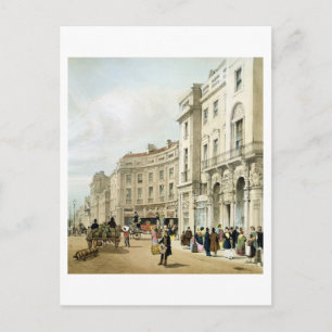 Western side of John Nash's extended Regent Circus Postcard