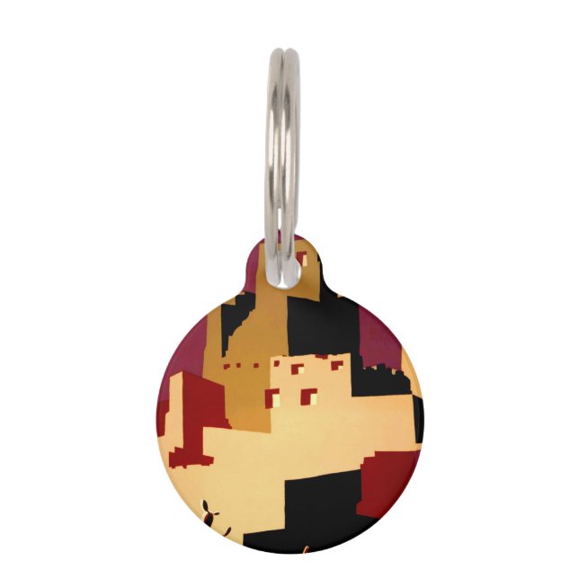 Western Southwest Pueblo WPA National Pet Tag (Front)