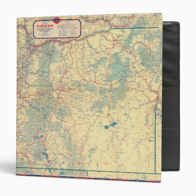 Western States road map Binder (Front/Inside)