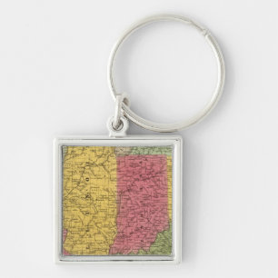 Western States, USA Keychain