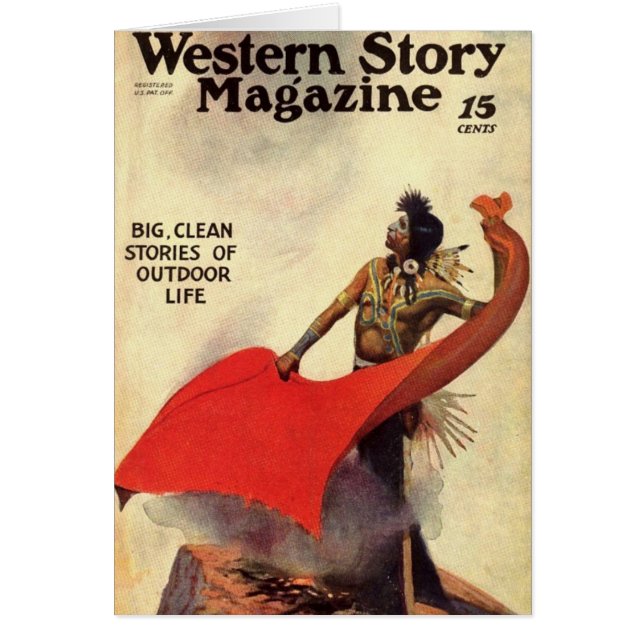 Western Story 1924 smoke signals (Front)