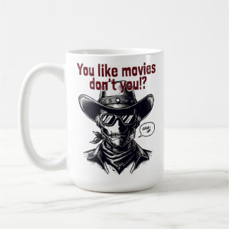 Western Style Cowboy Design Coffee Mug