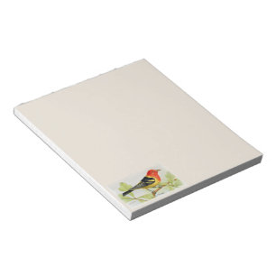 Western Tanager Notepad