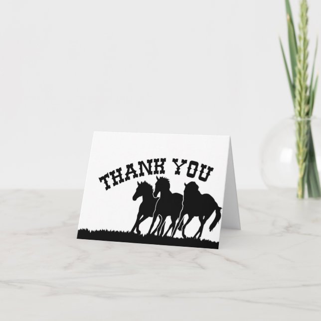 Western Thank You (Front)