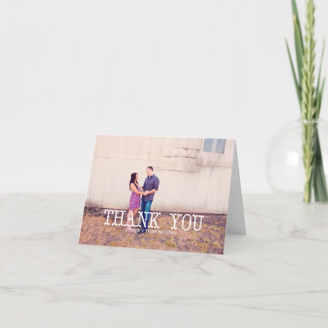 Western Thank You Cards (Front)