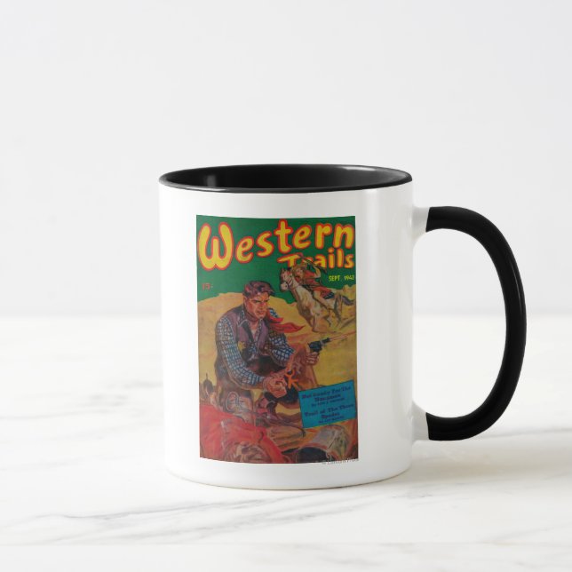 Western Trails Magazine Cover 2 Mug (Right)