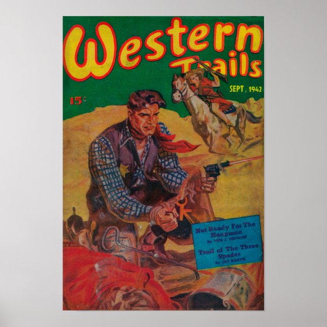 Western Trails Magazine Cover 2 Poster (Front)
