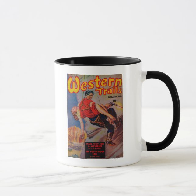 Western Trails Magazine Cover 3 Mug (Right)