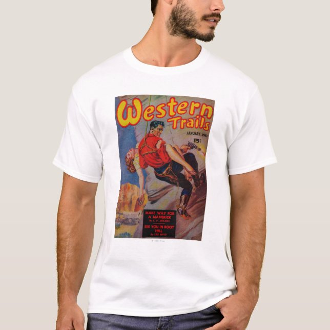 Western Trails Magazine Cover 3 T-Shirt (Front)