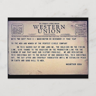 Western Union Postcard