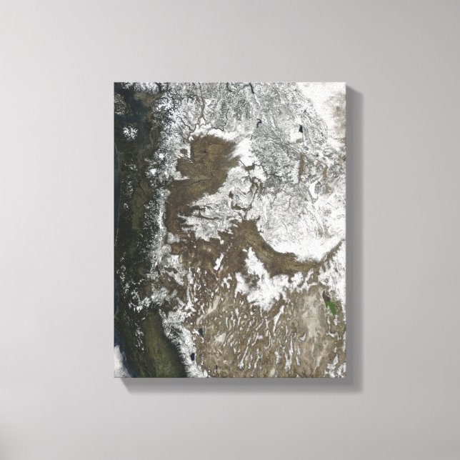 Western United States Canvas Print (Front)