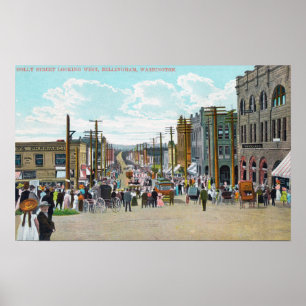 Western View from Holly Street Poster