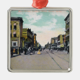 Western View from Main StreetBoise, ID Metal Ornament