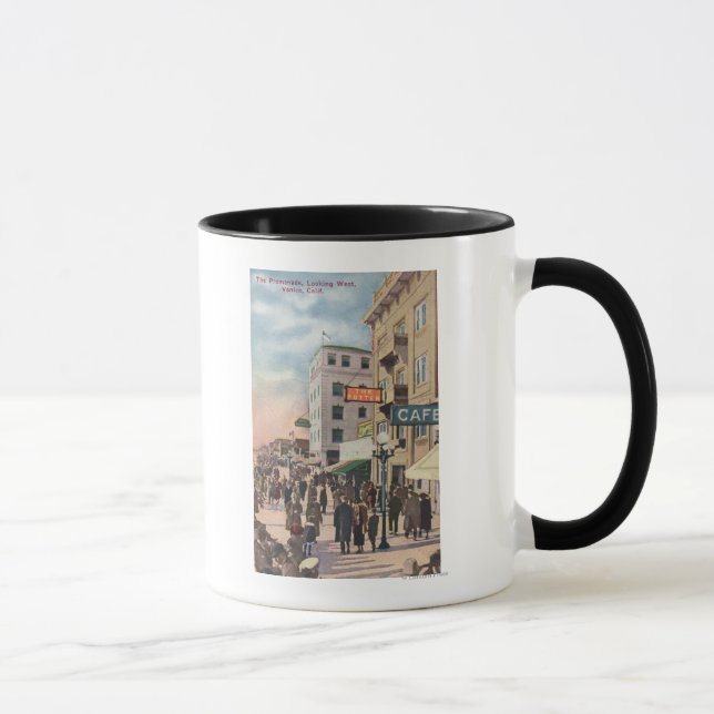 Western View of the Promenade Mug (Right)