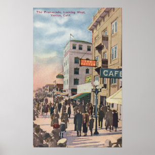 Western View of the Promenade Poster