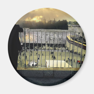 Western Wall, Jerusalem, Holy Land Magnet