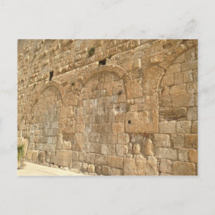 Western Wall, Jerusalem, Israel Postcard