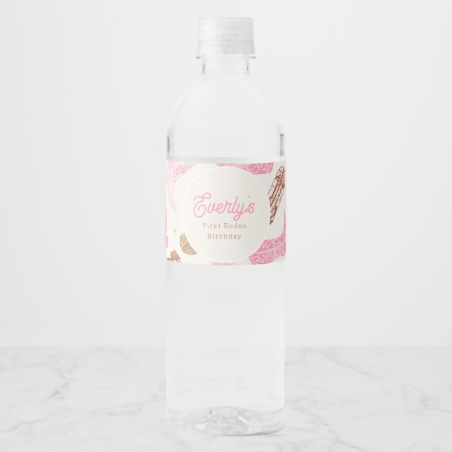 Western Water Bottle Labels (Front)