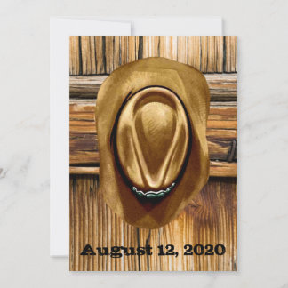 Western Wedding Invitations - 5" x 7"