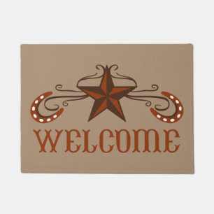 Western Welcome Doormat