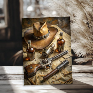 Western wild west sheriff supplies tissue paper