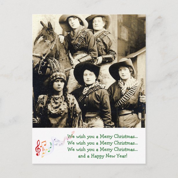 Western Christmas Postcards | Zazzle CA