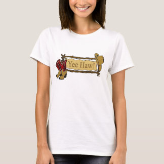 Western "Yee Haw" Cowgirl  T Shirt