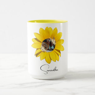 Western,Yellow Sunflower, Boots & Hat,Mother's Day Mug
