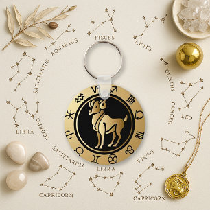 Western Zodiac - Aries Keychain