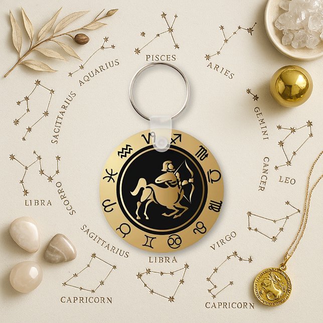 Western Zodiac - Sagittarius Keychain (Creator Uploaded)