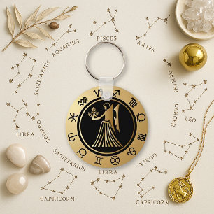 Western Zodiac - Virgo Keychain