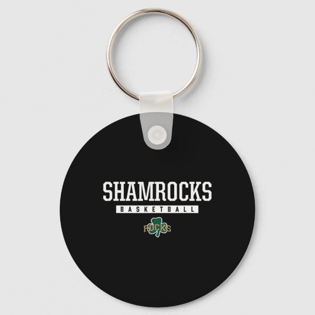 Westfield Shamrocks Logo Sketll Hs  Keychain (Front)