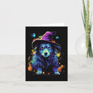 Westi Halloween Dogs Halloween Dog Walking Pet Card