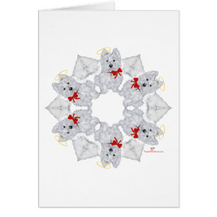 Westie Ange Flocon de Neige