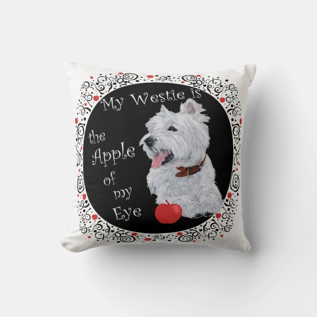 Westie Apple de mon COUSSIN oculaire (Recto)