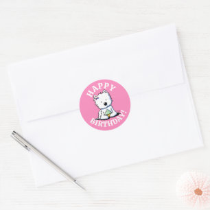 Westie BIRTHDAY KiniArt Stickers