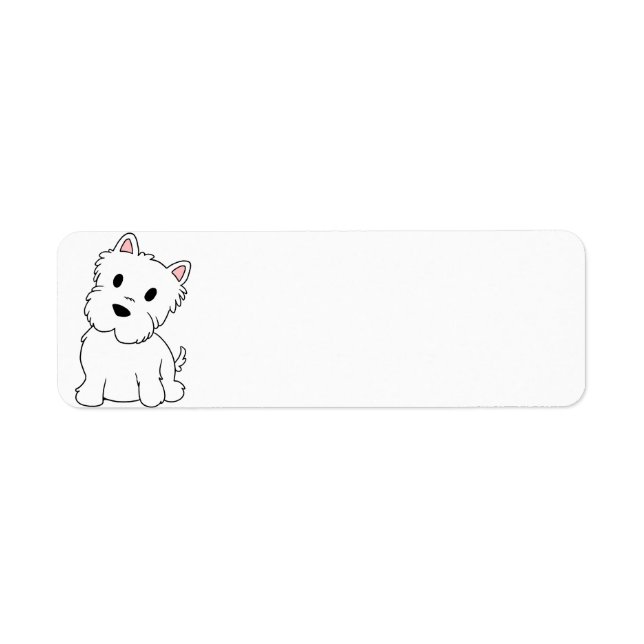 westie cartoon (Front)