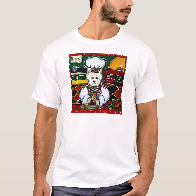 Westie Chef T-Shirt (Front)
