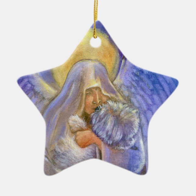 Westie Christmas Ornament (Front)