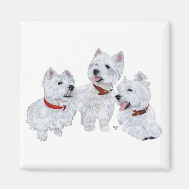 Westie Conference Magnet (Front)