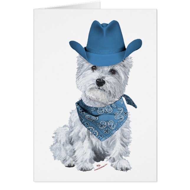 Westie Cowboy (Devant)