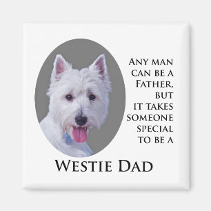 Westie Dad Magnet