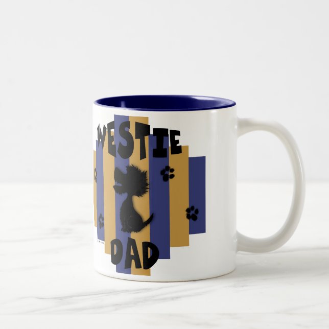 Westie Dad Mug (Right)