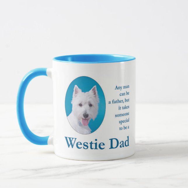 Westie Dad Mug (Left)