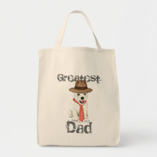 Westie Dad Tote Bag