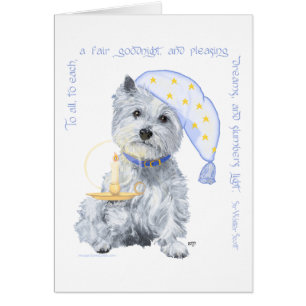 Westie des rêves plaisants