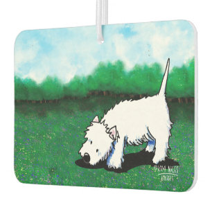 Westie Dog Air Freshener